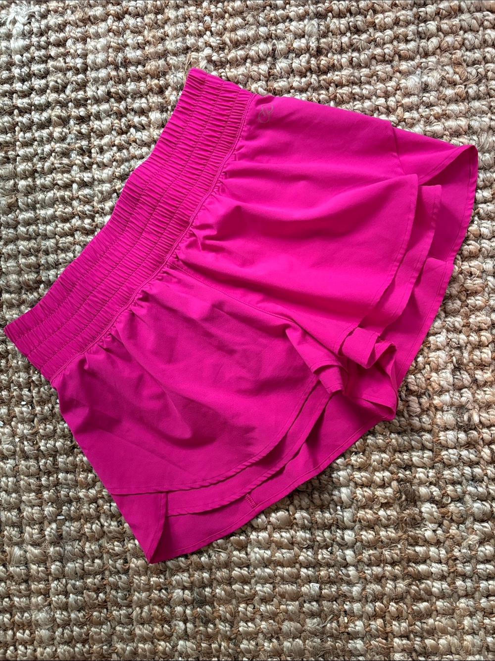 Calia Bright Fuchsia Athletic Flutter Shorts